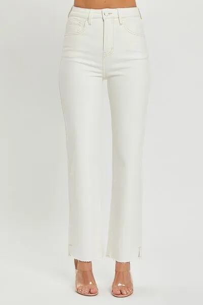 Chloe High Rise Tummy Control Straight Jeans