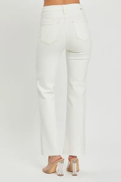 Chloe High Rise Tummy Control Straight Jeans