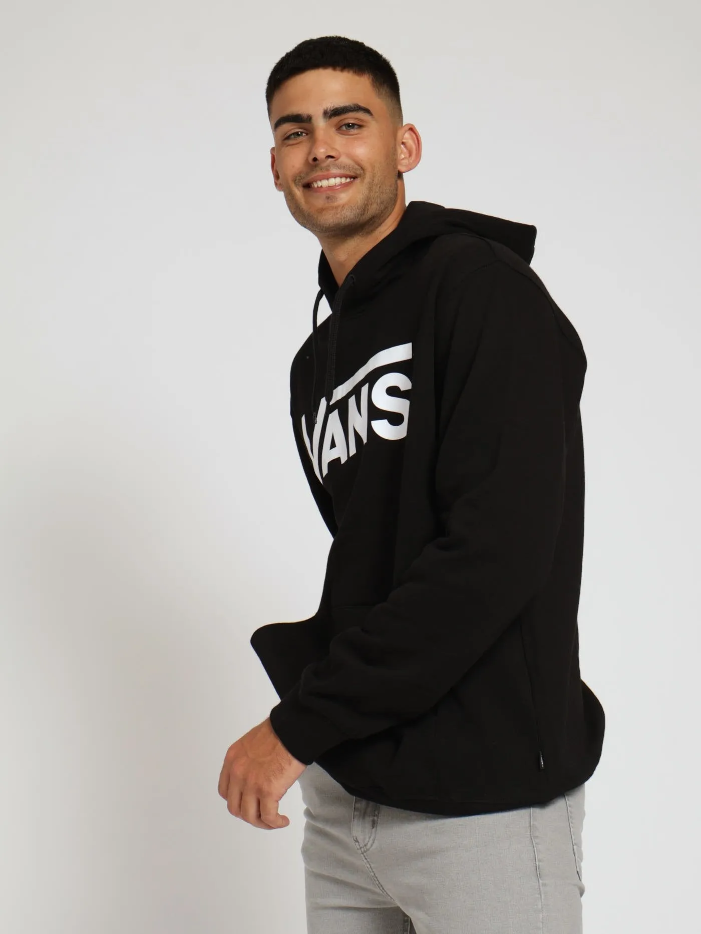 Classic Po Hoody - Black