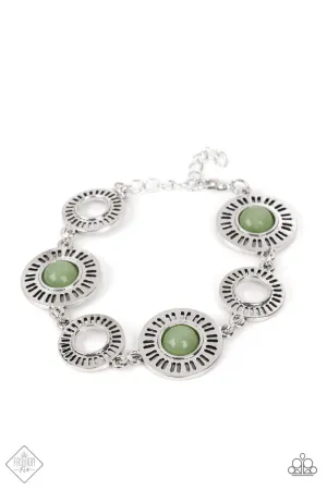 Coastal Charmer - Green Bracelet