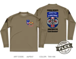 Cobra Medics 725 BSB Core Men's LS Flex Performance Tee - dsPS47