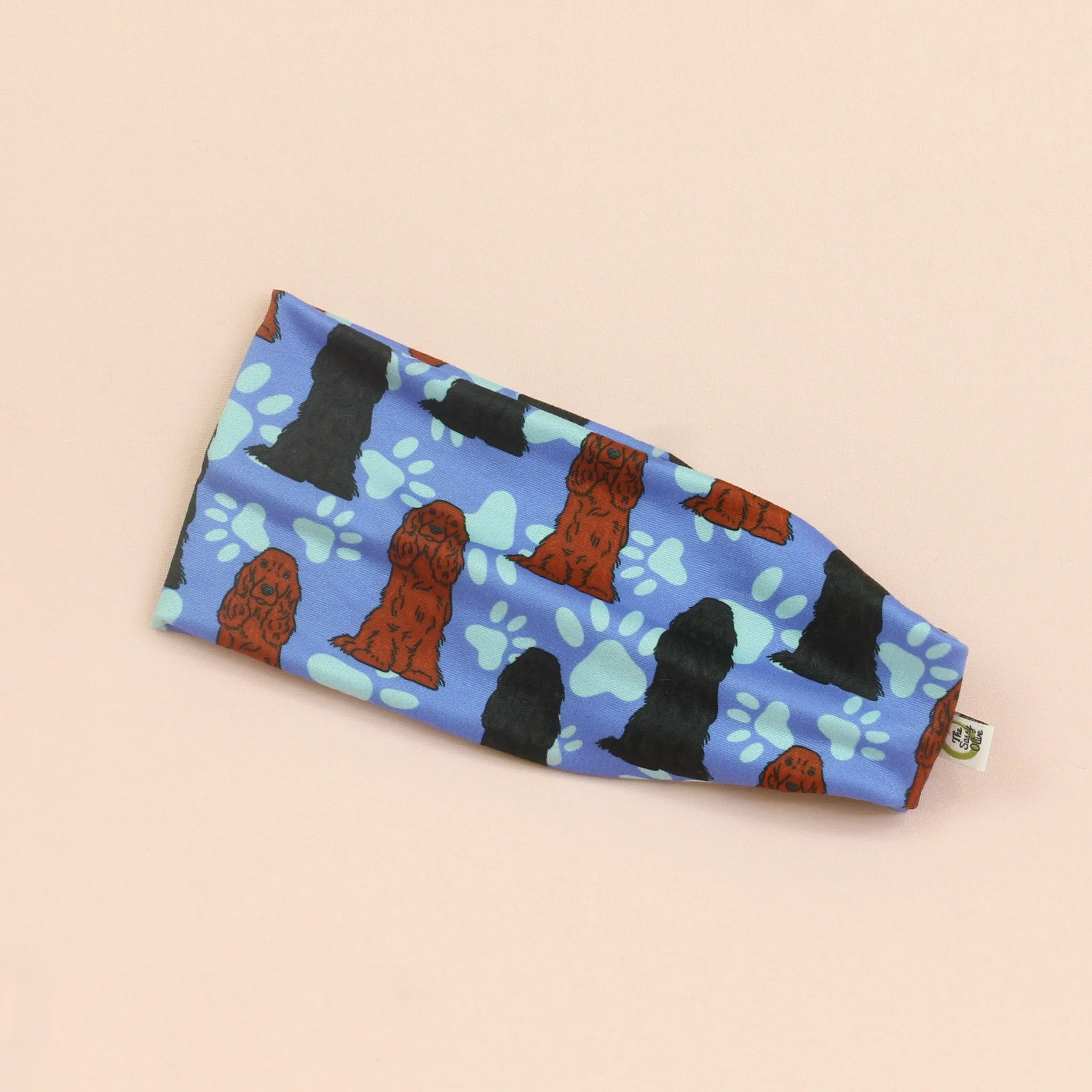 Cocker Spaniel Stretch Headband