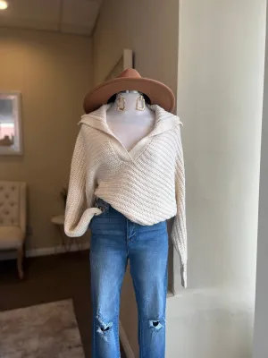 Collar Sweater