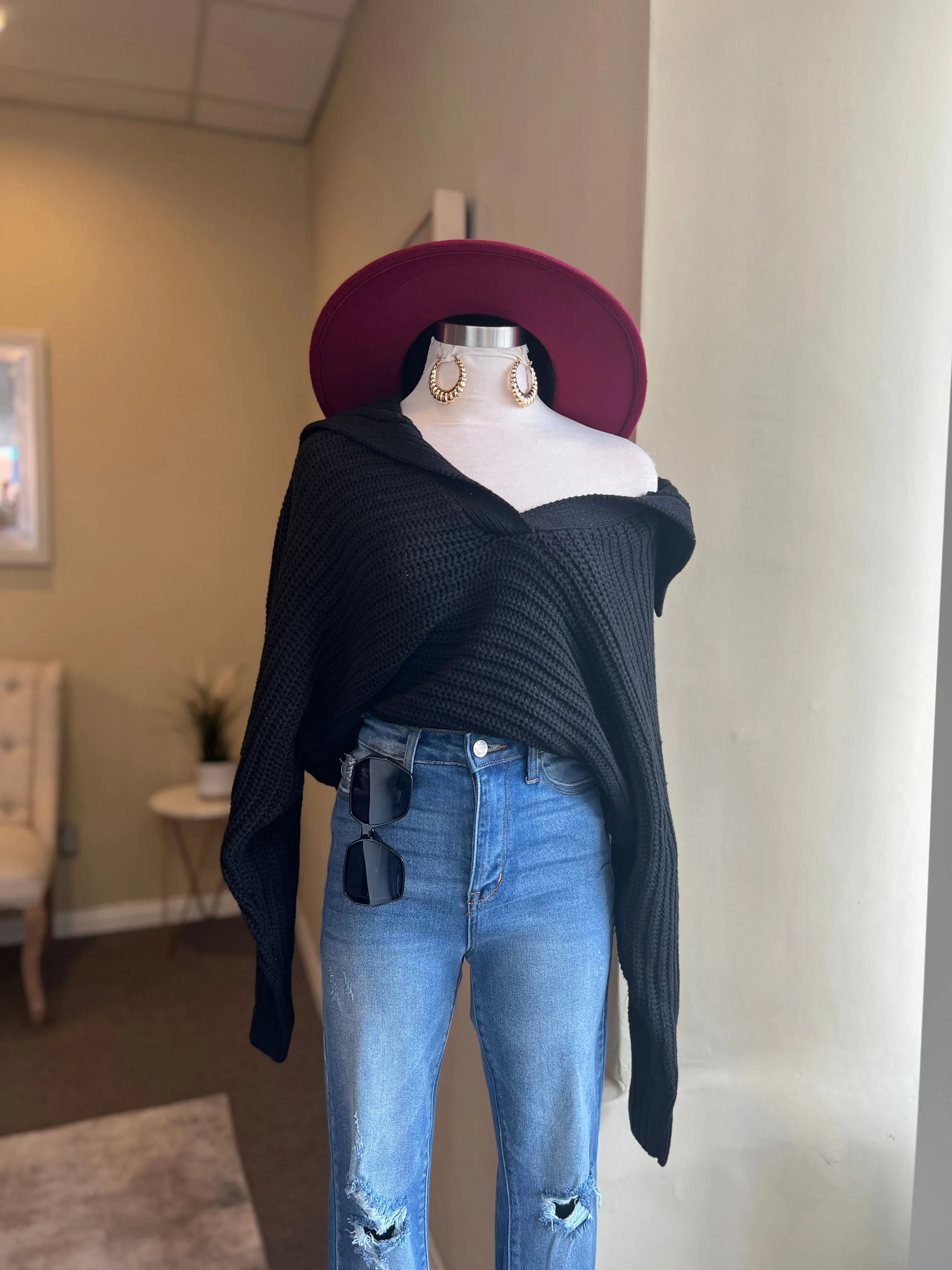 Collar Sweater