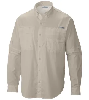 Columbia Tamiami II Mens Long Sleeve Shirt Fossil