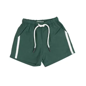 Courtside Tennis Shorts - Olive