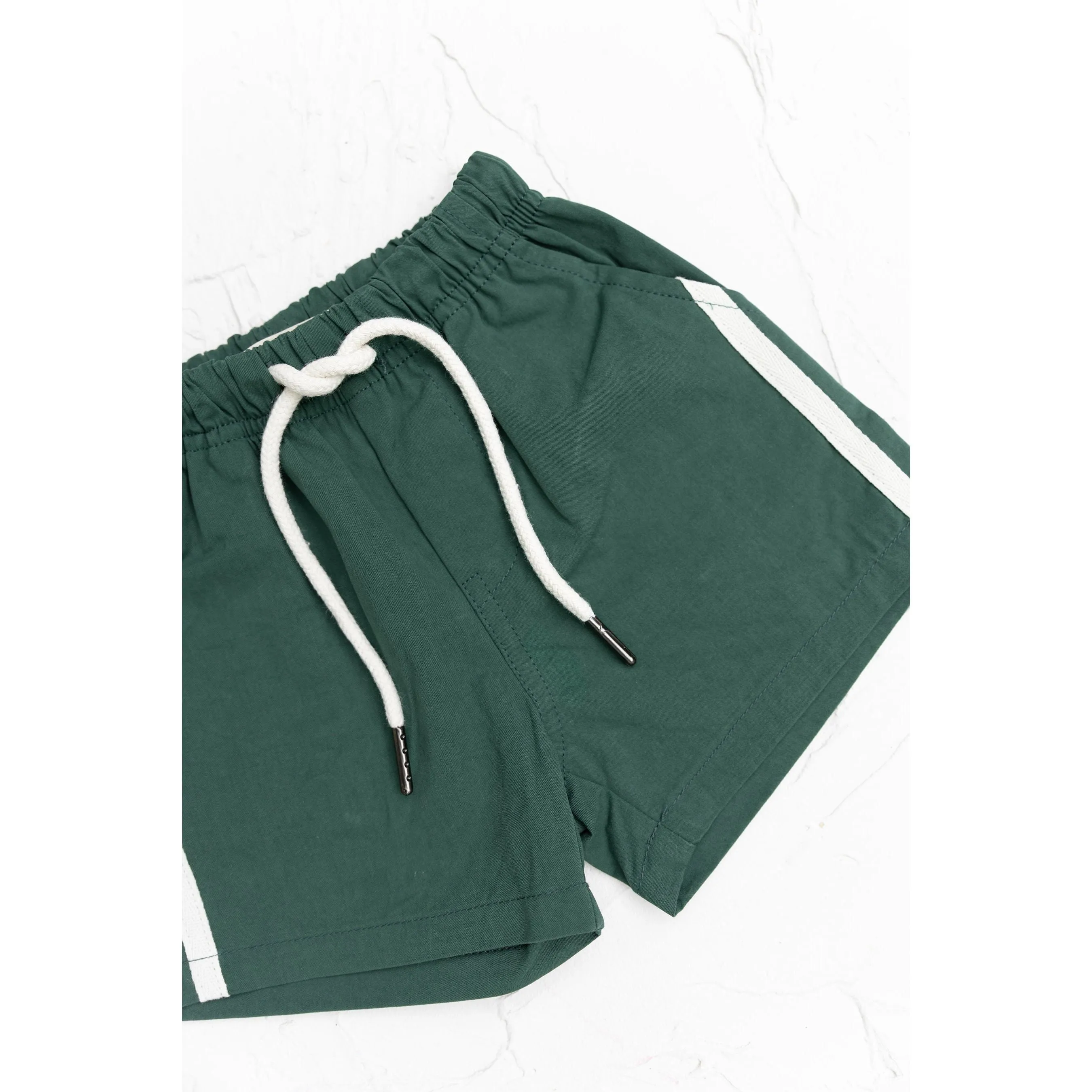 Courtside Tennis Shorts - Olive