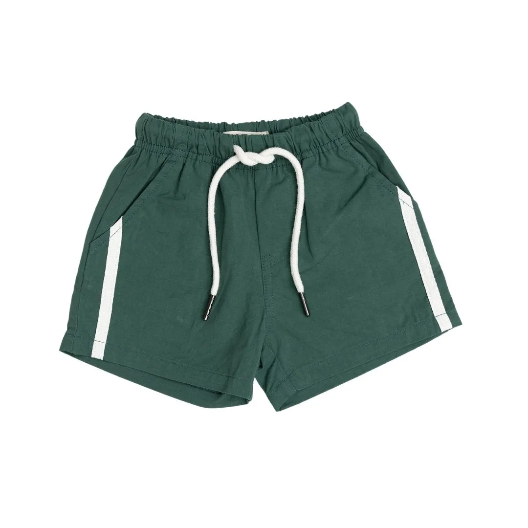 Courtside Tennis Shorts - Olive