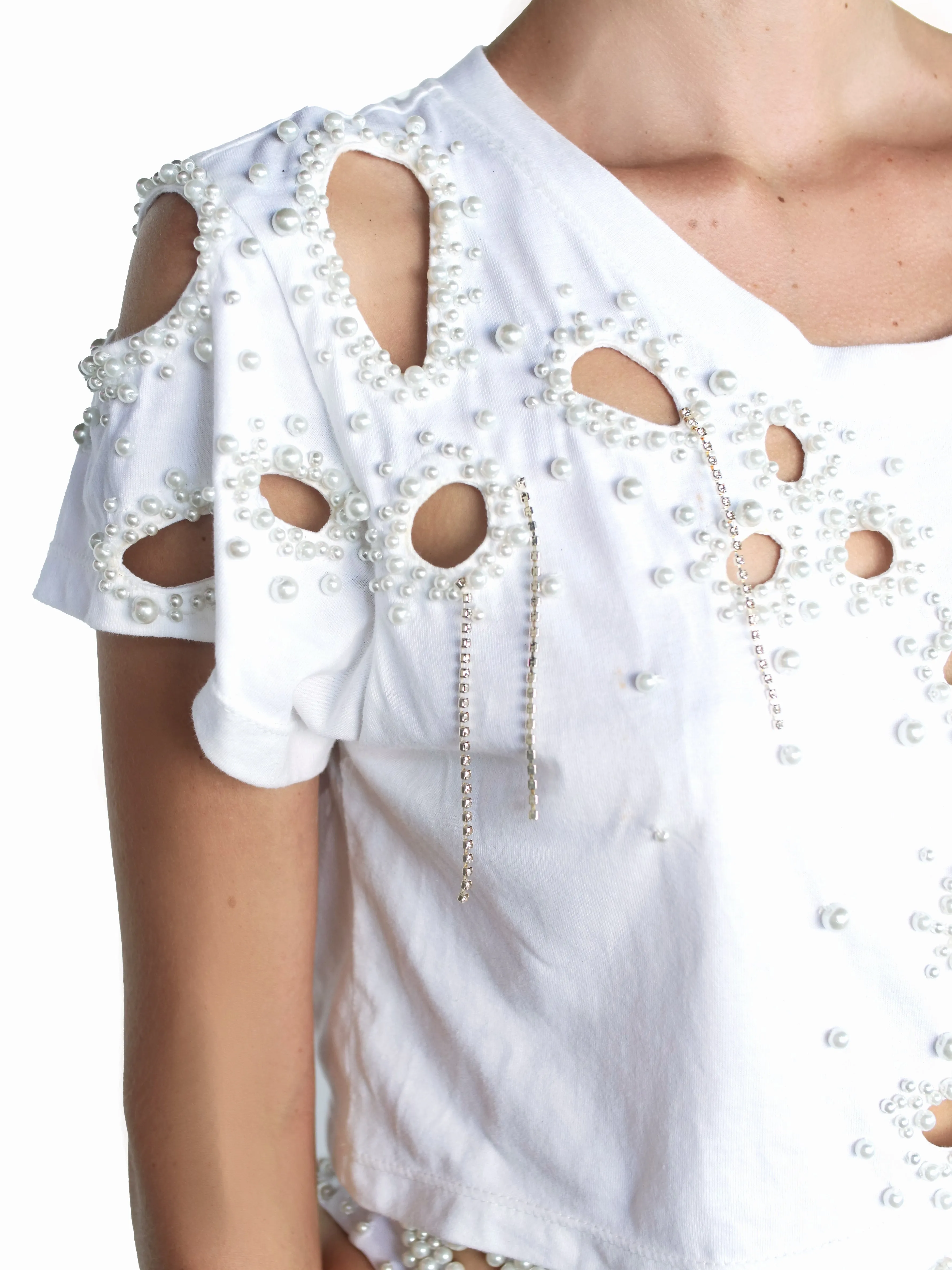 Cove Corrosion Crop Top