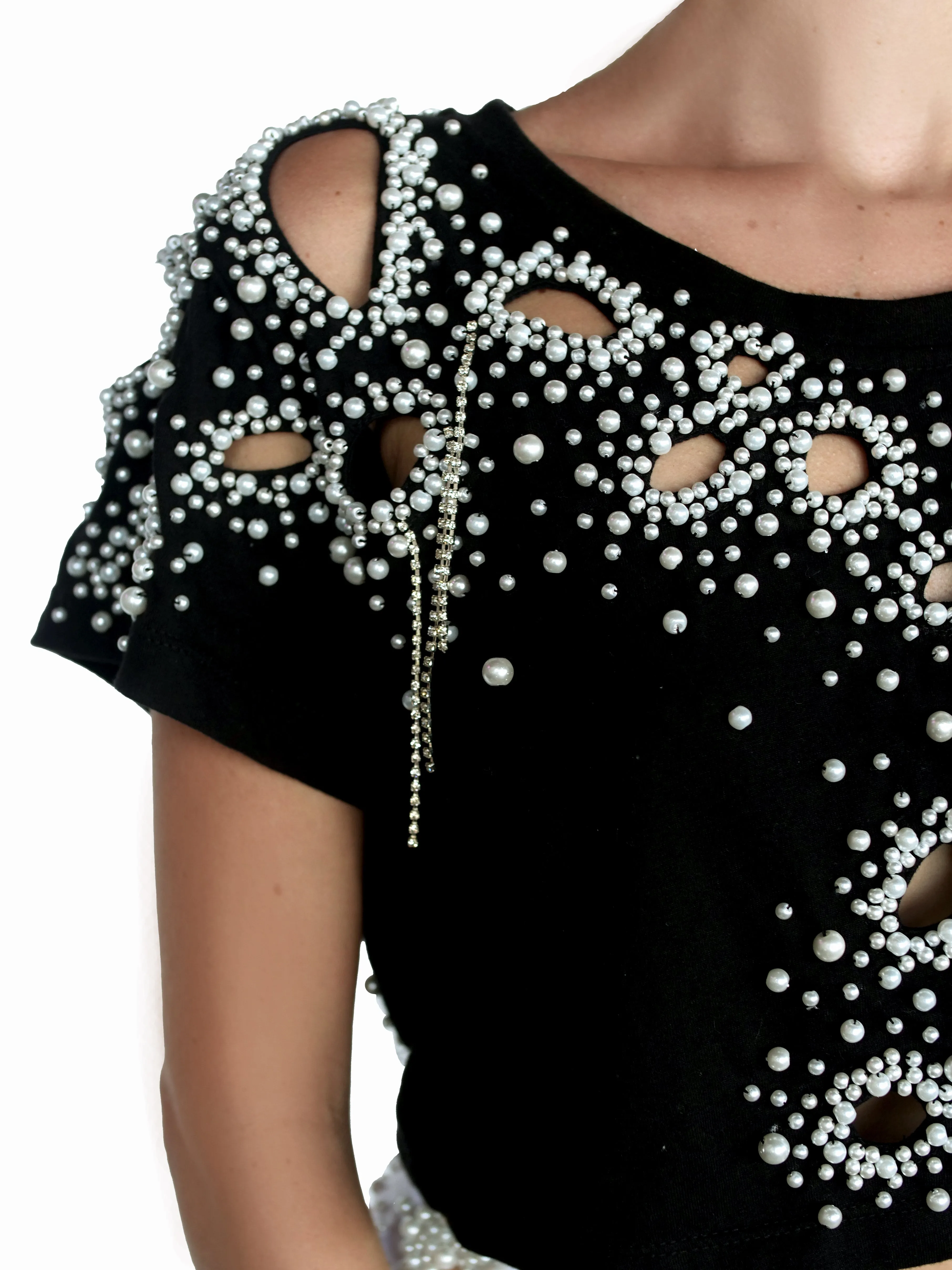 Cove Corrosion Shadow Crop Top