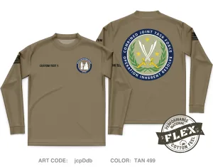 CUSTOM OSJA CJTF-OIR Core Men's LS Flex Performance Tee - jcpDdb