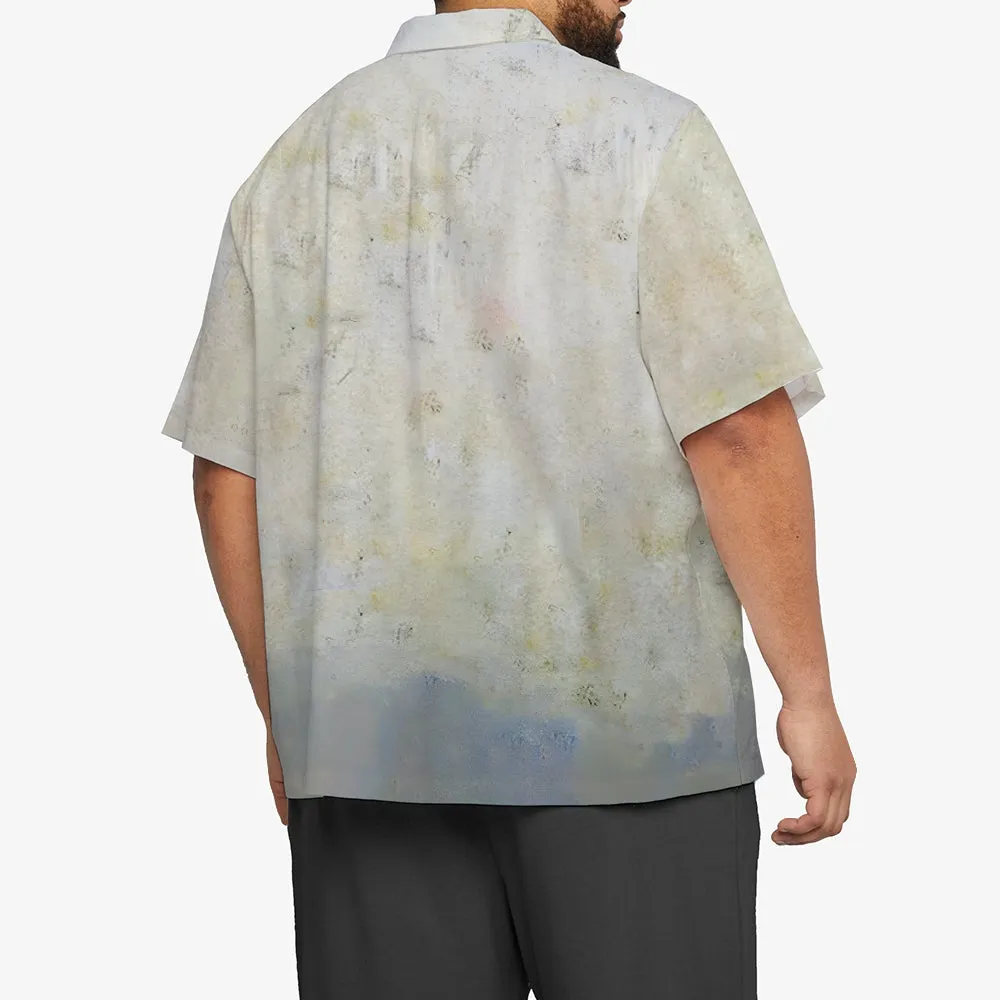 Cute Cat Art Print Casual Short Sleeve Shirt 2406002951