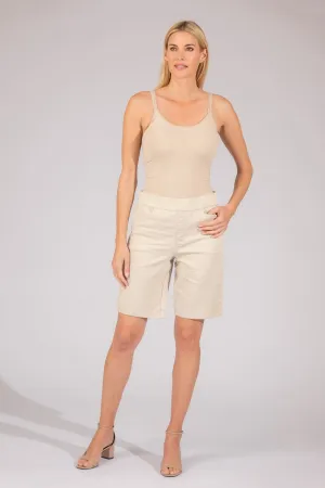 Daisy Stretch Pull-On Bermuda