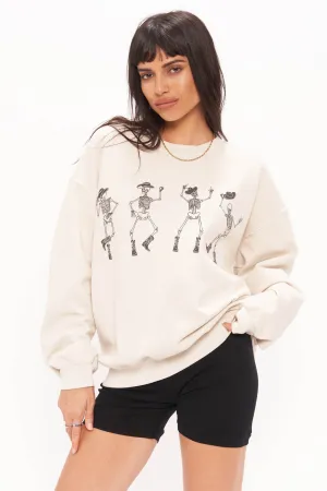 Dancing Cowboy Skeletons Sweatshirt