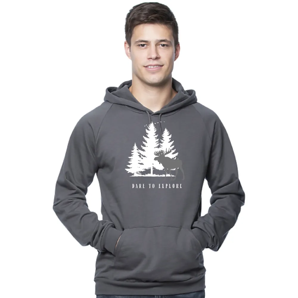 Dare to Explore Organic Cotton Hoodie