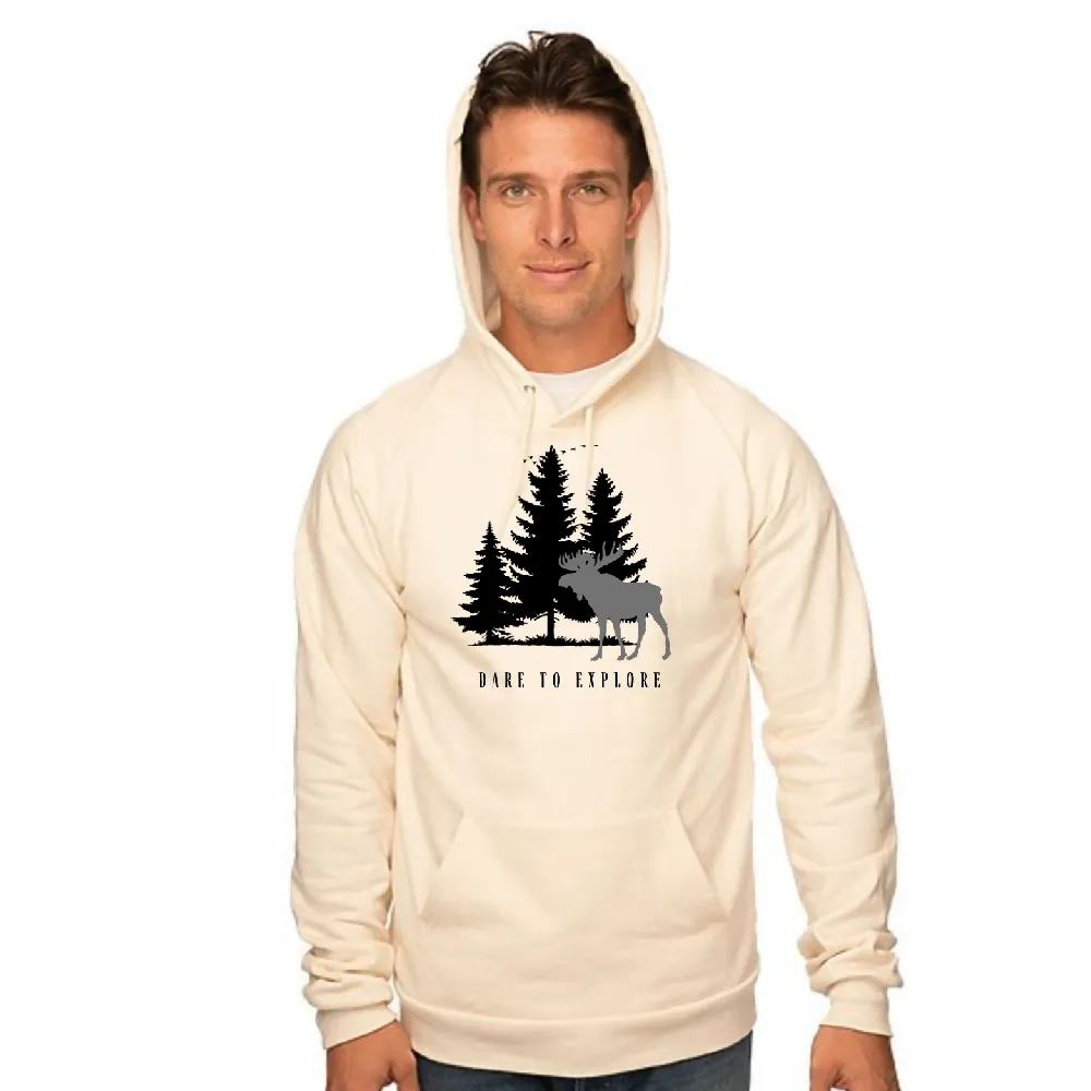 Dare to Explore Organic Cotton Hoodie
