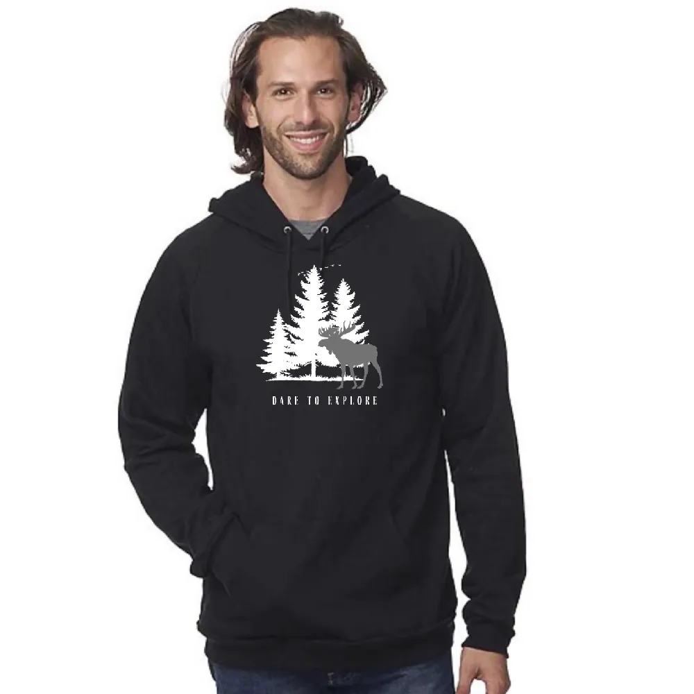 Dare to Explore Organic Cotton Hoodie