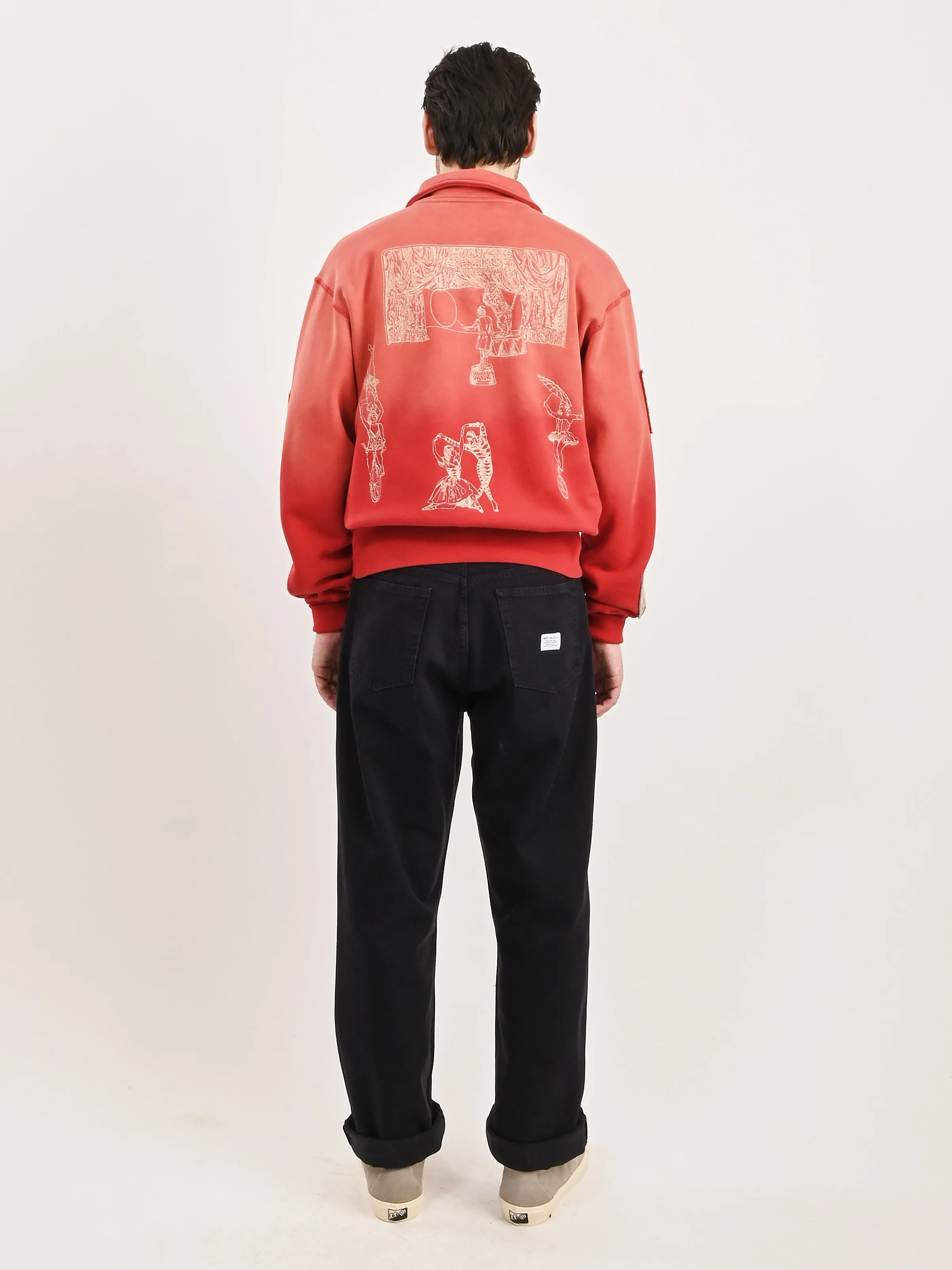 Dark Navy Mogens Relaxed 5 Pocket Heavy Twill Pant