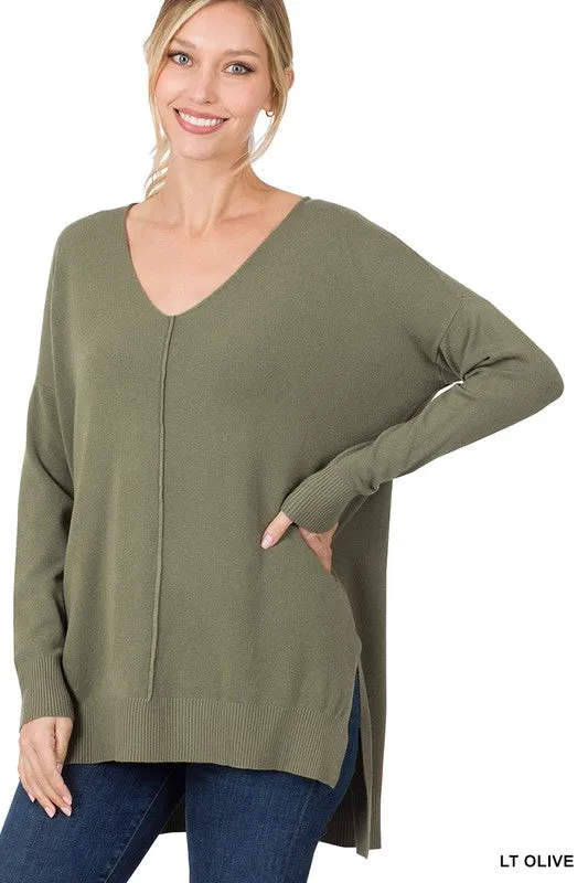 DEAL of the DAY: The Natalie Everyday V-Neck Sweater - Part 2 FINAL SALE