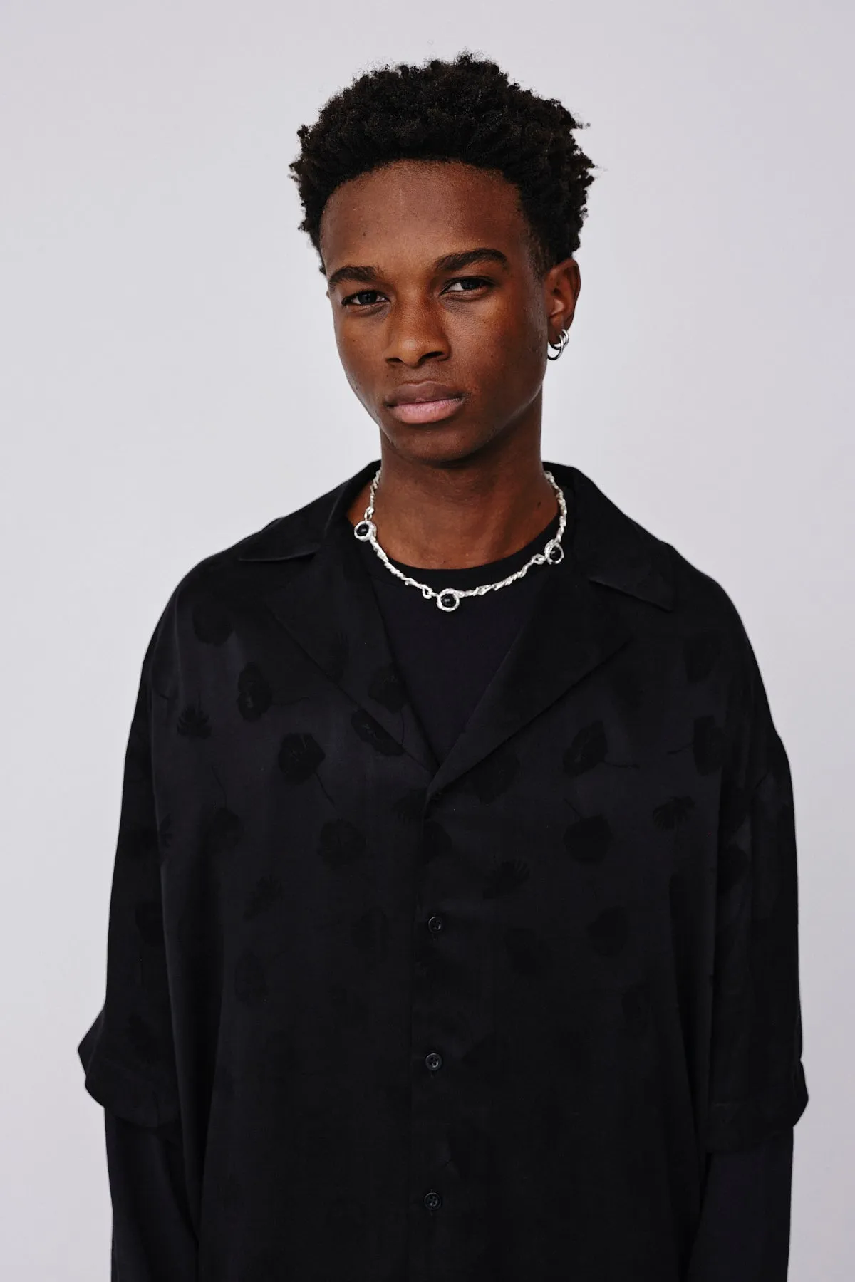 Desmond Jacquard - Black