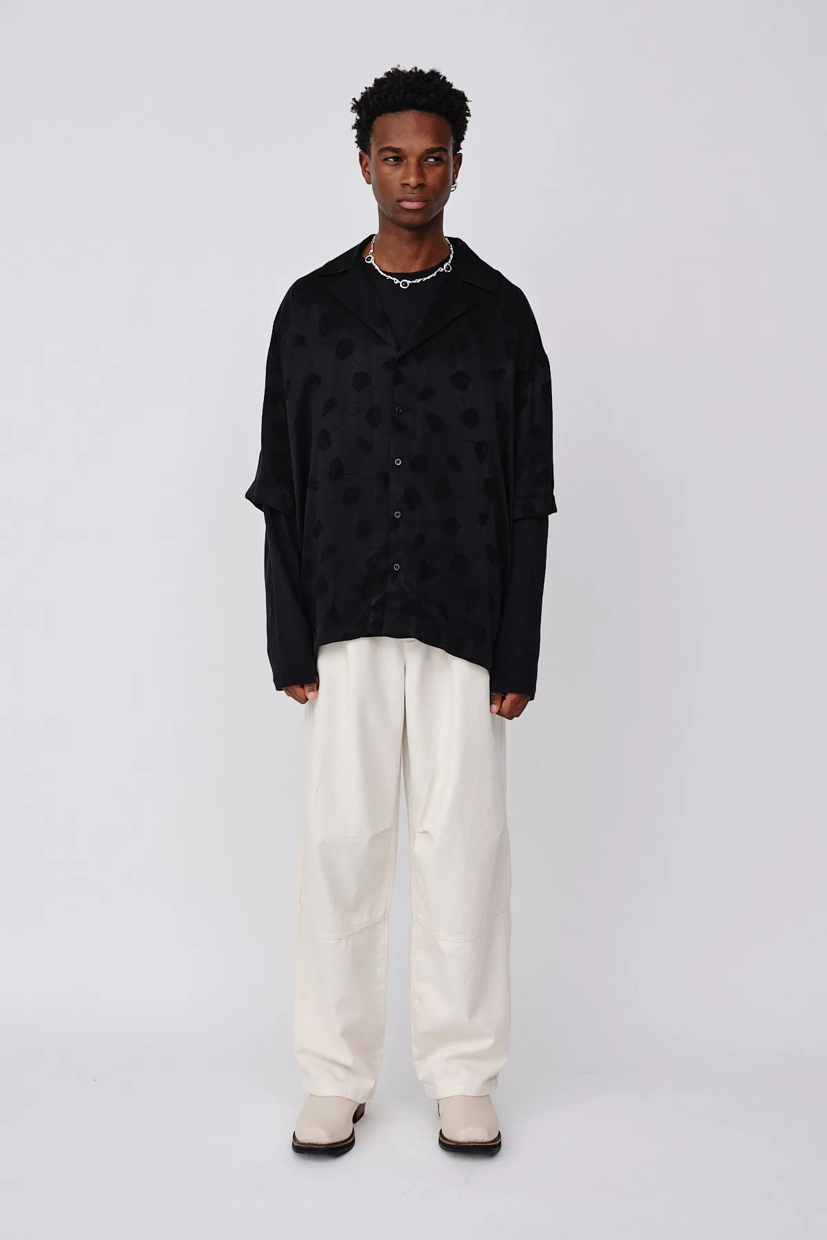 Desmond Jacquard - Black