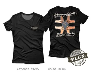 Destination Church Core Women's SS Flex Performance Tee - 7SvX6s
