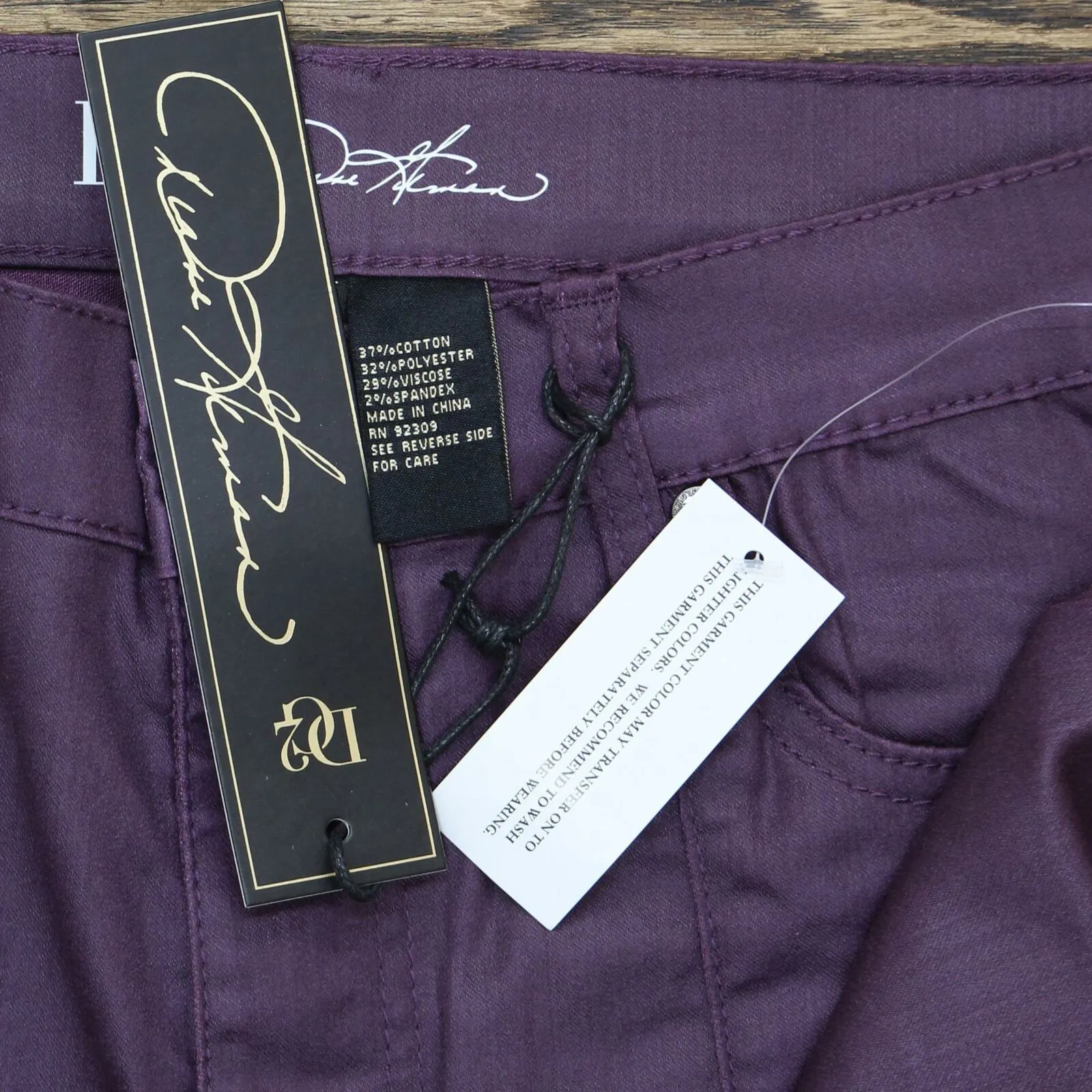 DG2 by Diane Gilman Women's Tall Coated Stretch Skinny Jeans