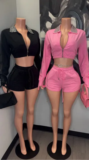 DIAMONDAIRE SHORT SET