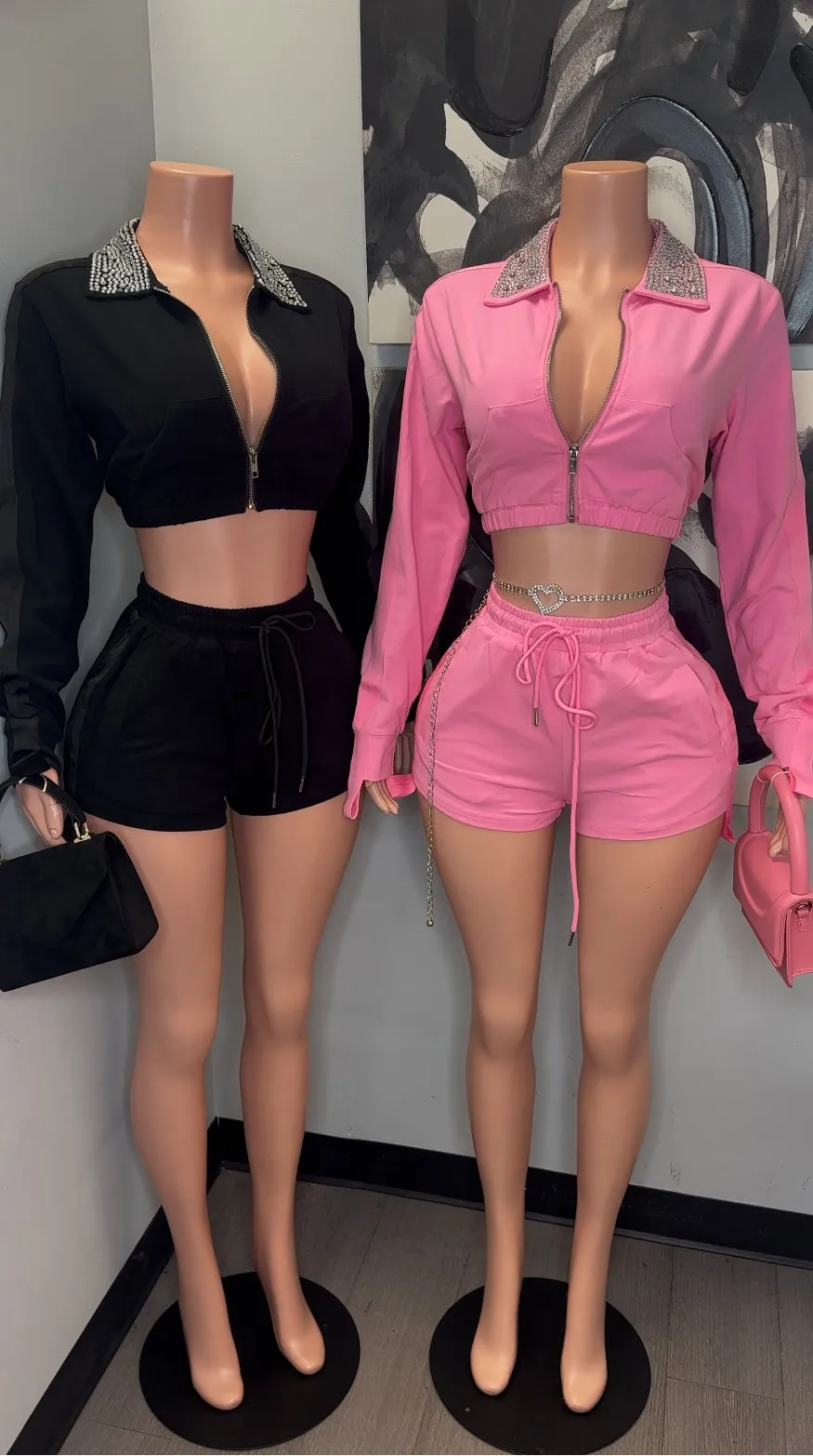 DIAMONDAIRE SHORT SET