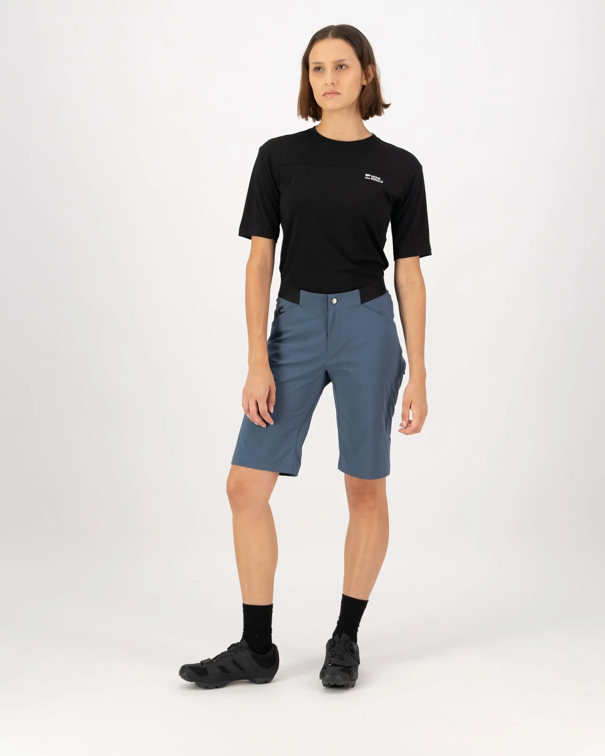 Diversion Merino Trail Shorts - Abyss