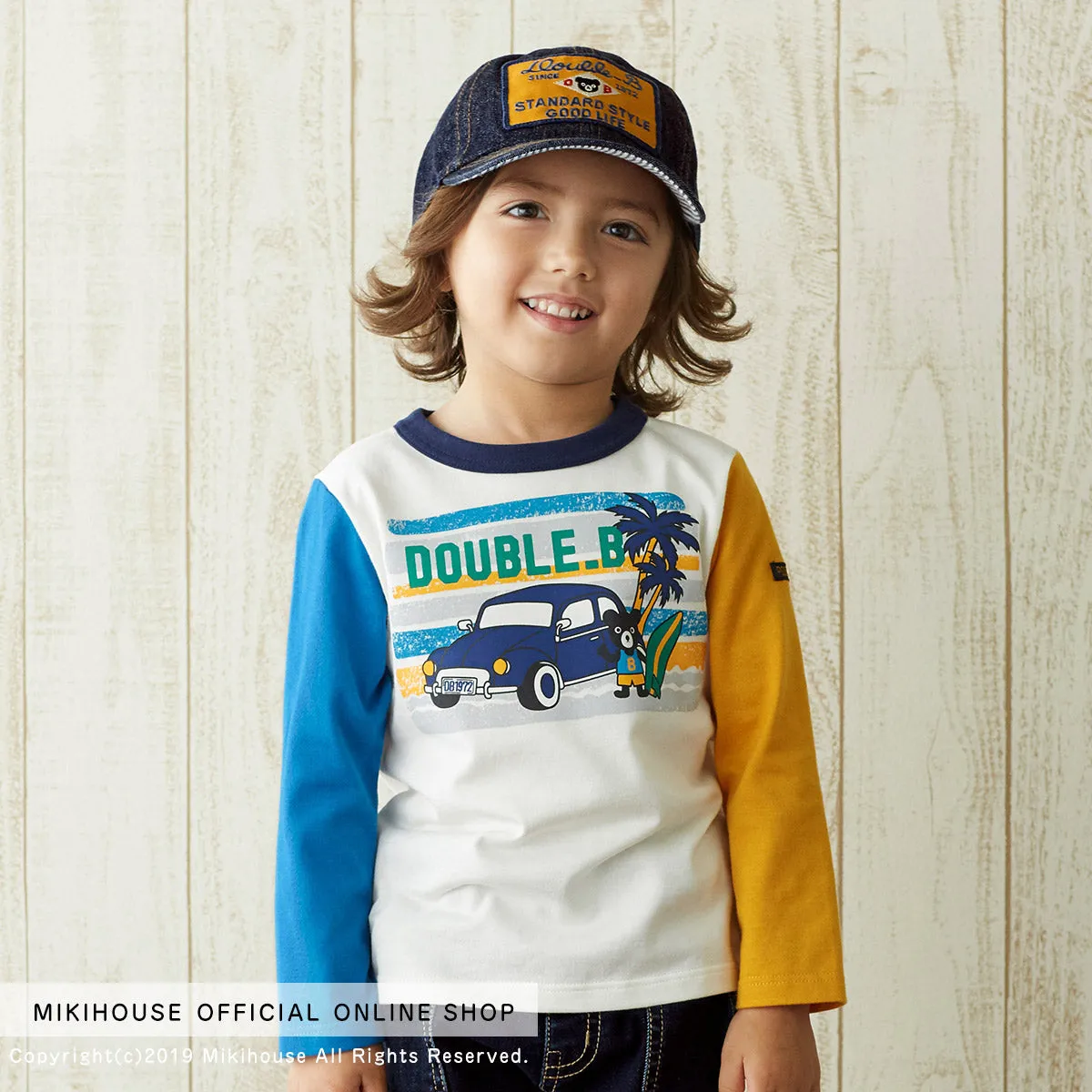 DOUBLE B Summer Vacation Long Sleeve Tee