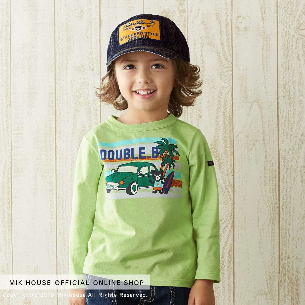 DOUBLE B Summer Vacation Long Sleeve Tee