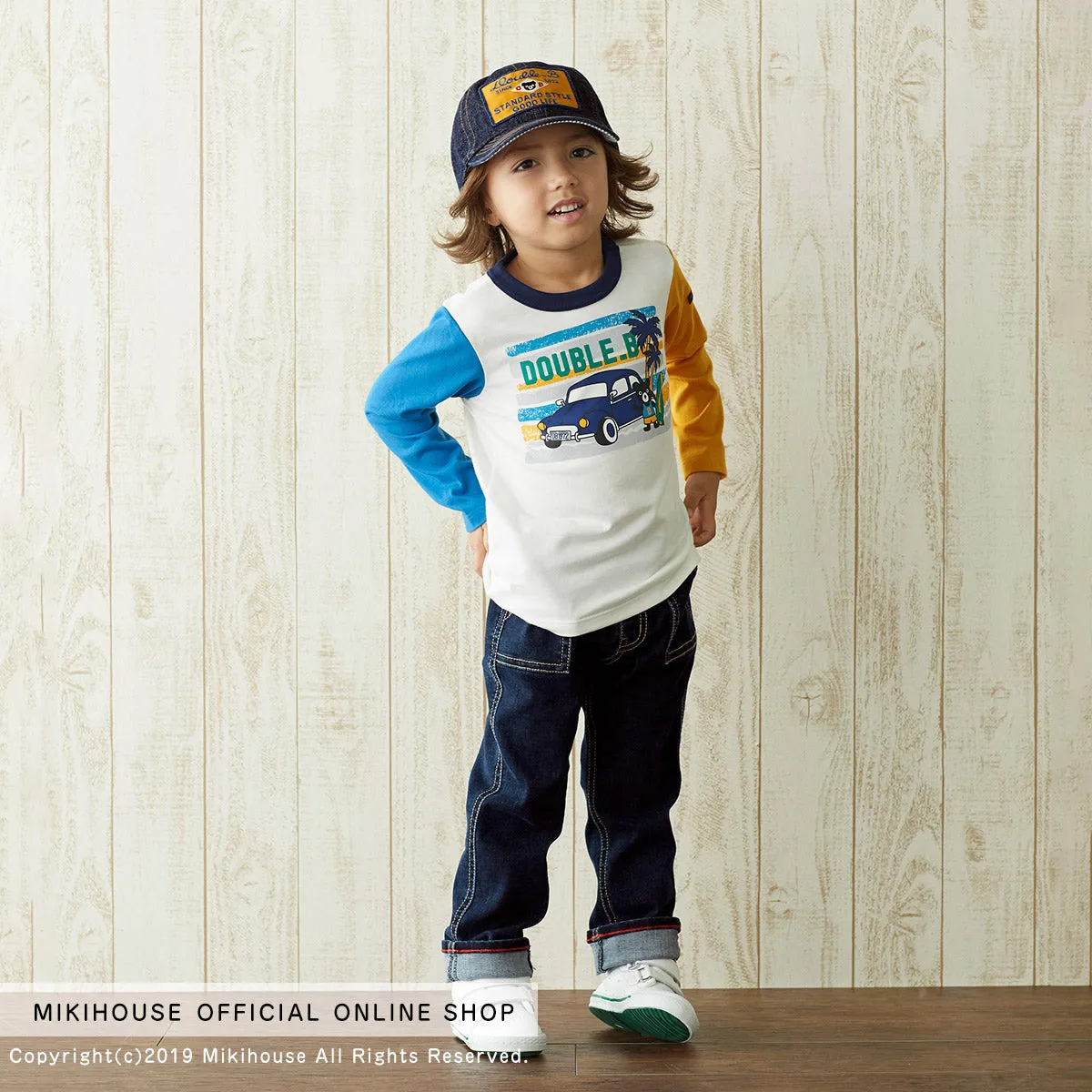 DOUBLE B Summer Vacation Long Sleeve Tee