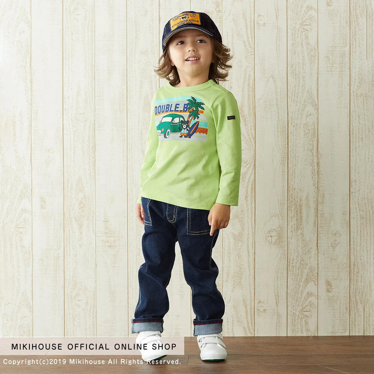 DOUBLE B Summer Vacation Long Sleeve Tee