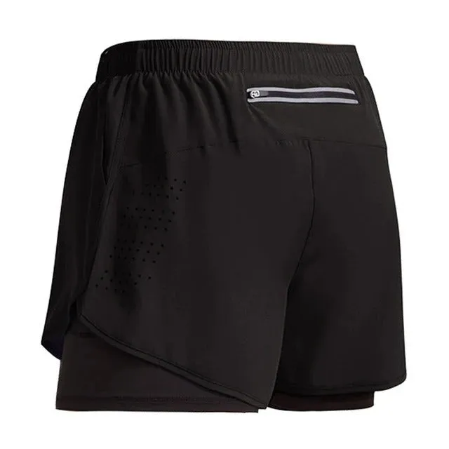 Double Layer Tennis Shorts