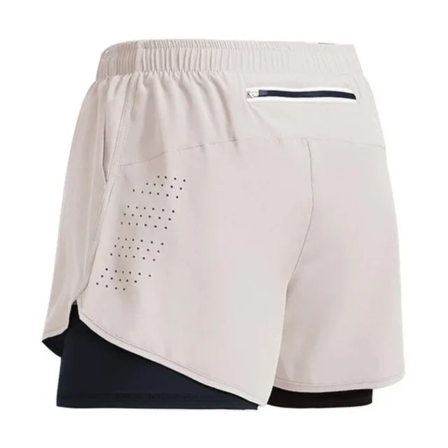Double Layer Tennis Shorts