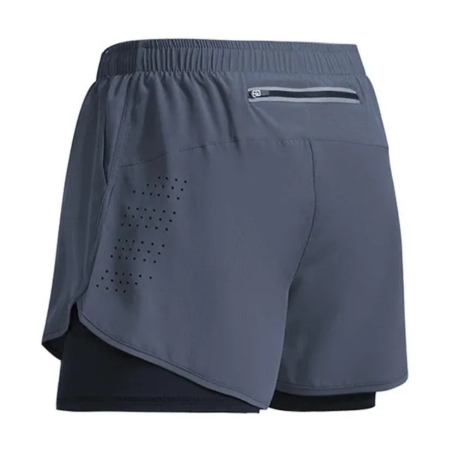 Double Layer Tennis Shorts