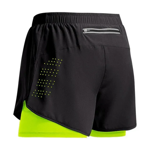 Double Layer Tennis Shorts