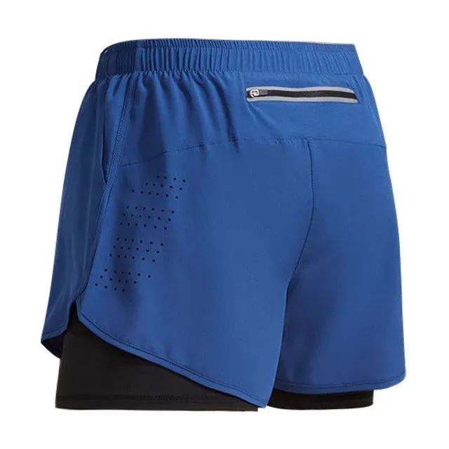 Double Layer Tennis Shorts