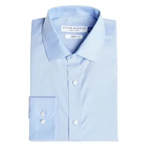 Easy Care Dress Shirt Slim Fit - Blue
