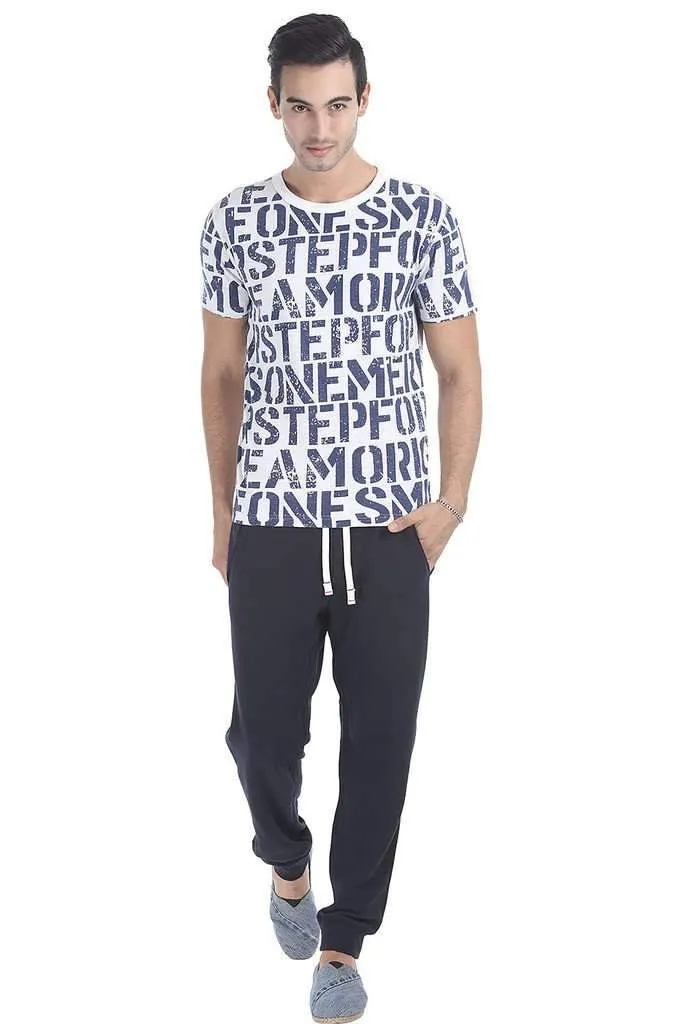 Easy Summer Printed Crew Neck Tee