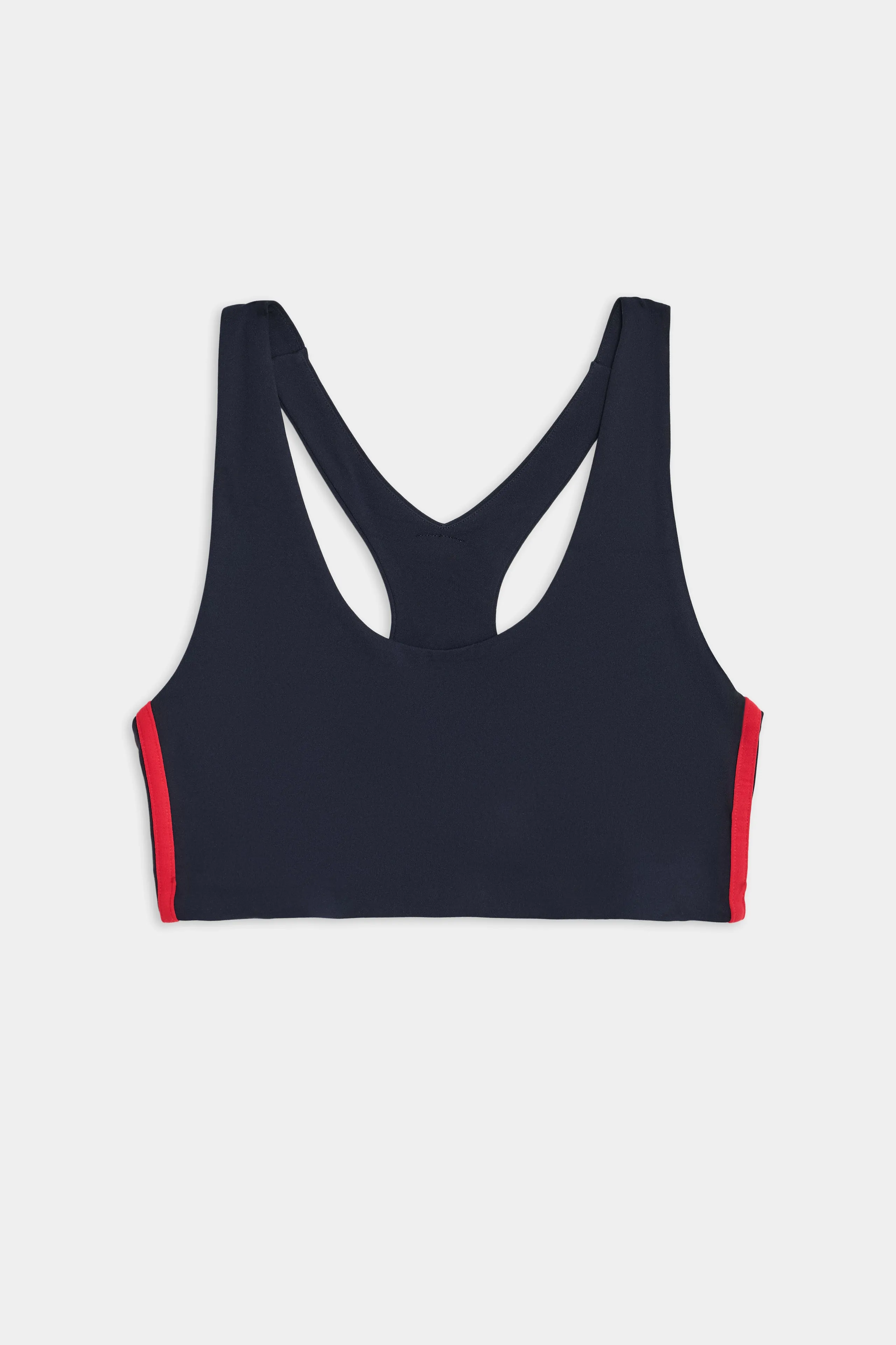 Ella Airweight Bra - Indigo/Pirate Red