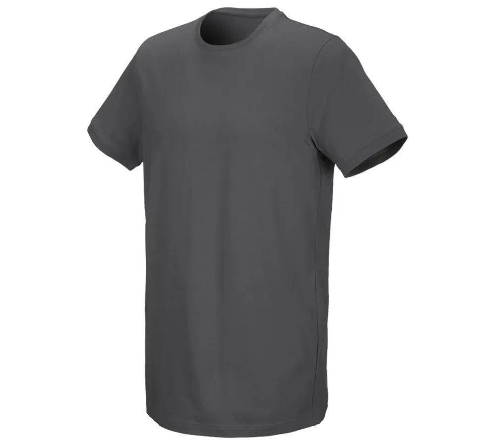 e.s. kratka majica cotton stretch, long fit
