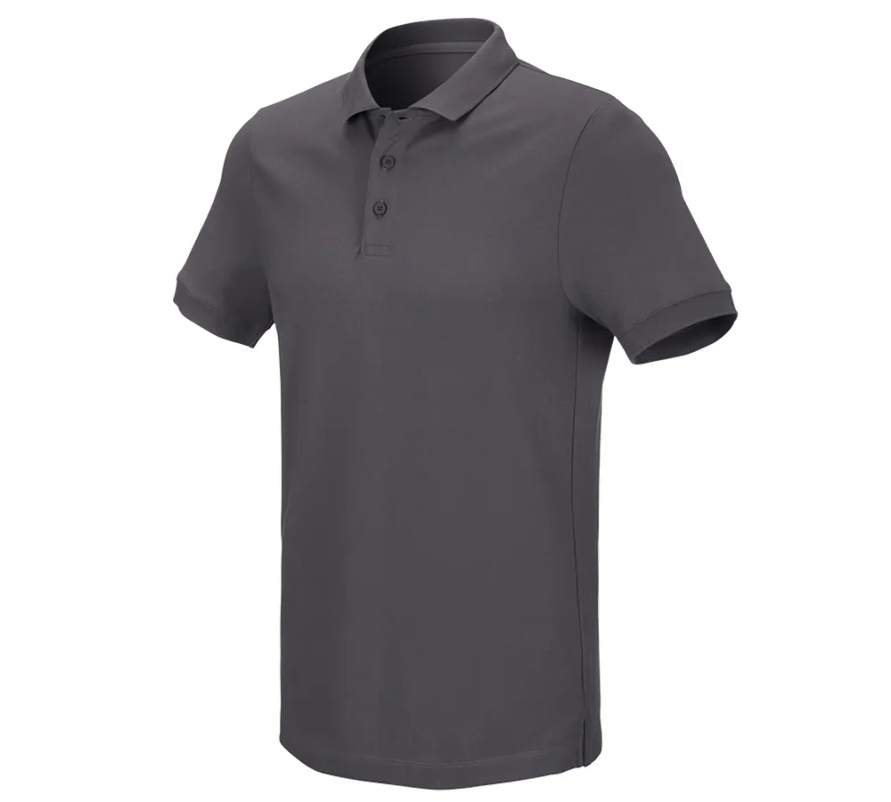 e.s. polo majica piqué cotton stretch