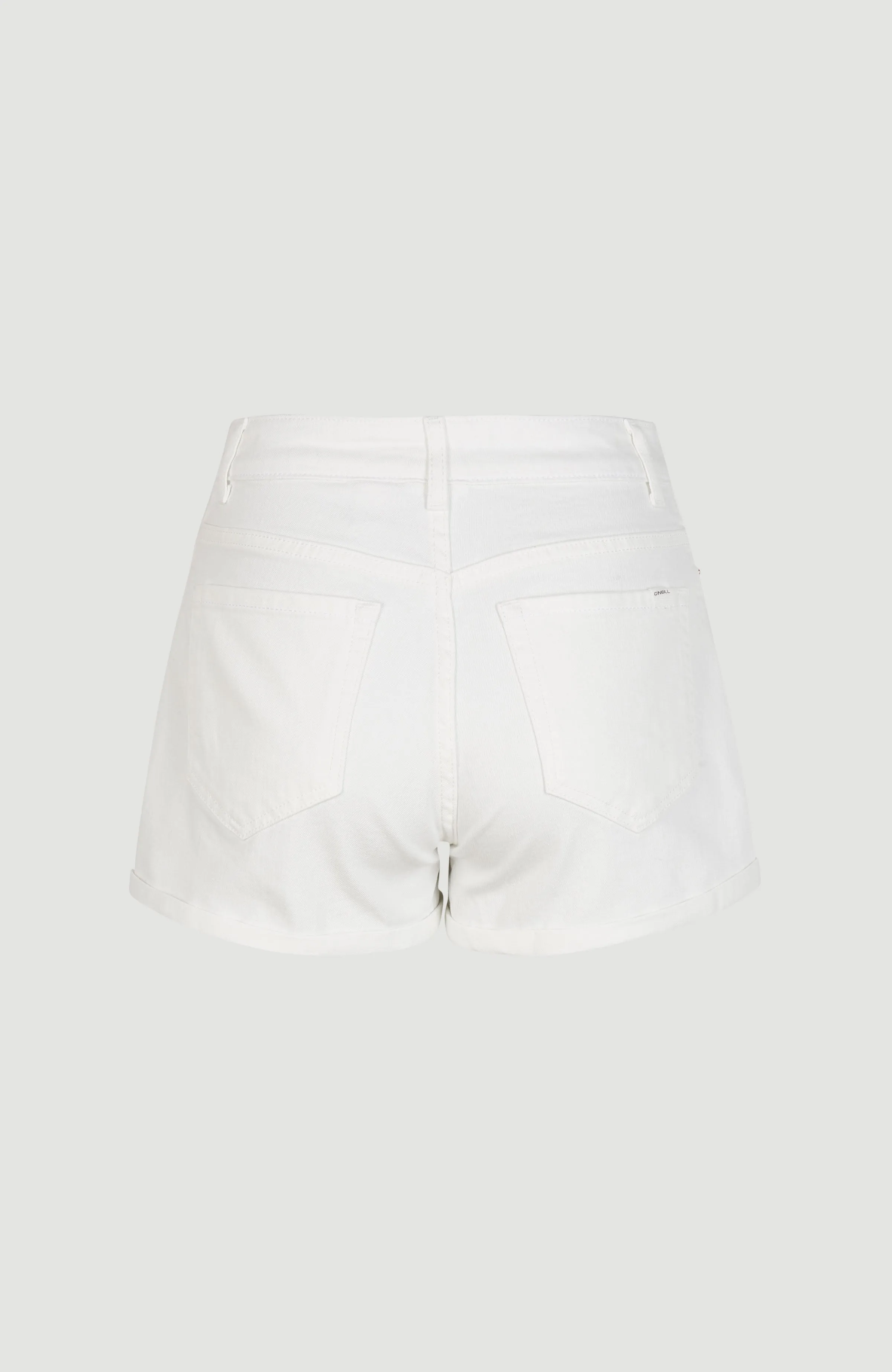 Essential Stretch 5 Pkt Shorts | Snow White