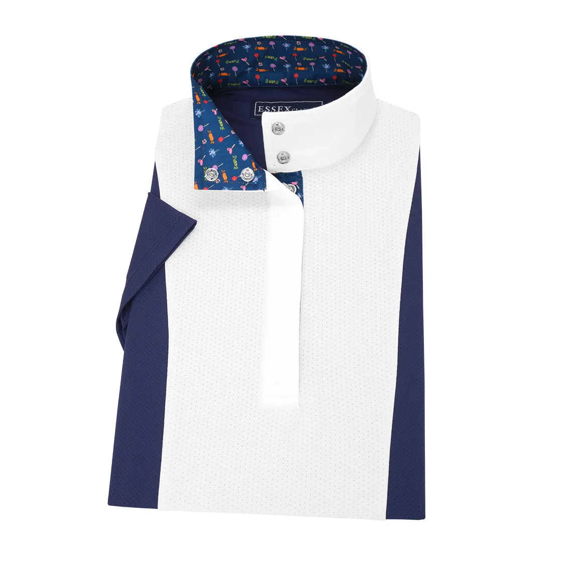 Essex Luna Colorblock Girls Short Sleeve Show Shirt