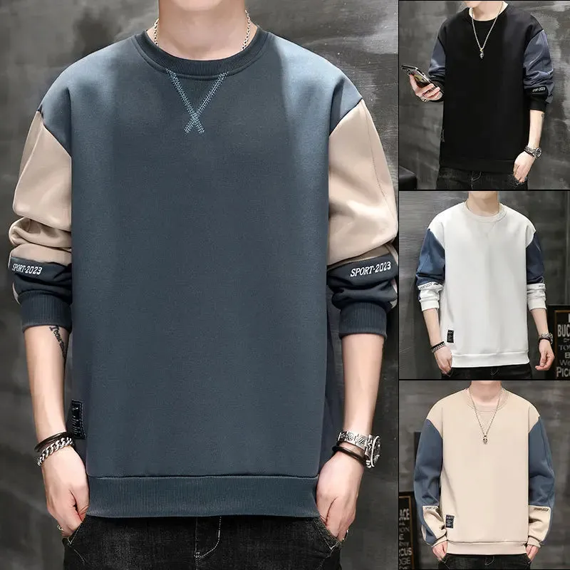 Ethan - Casual color block sweaters