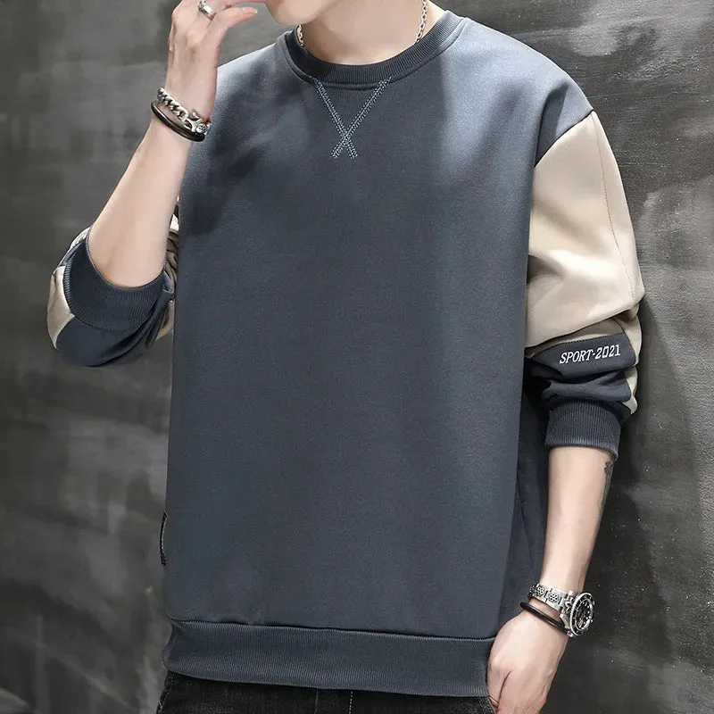 Ethan - Casual color block sweaters
