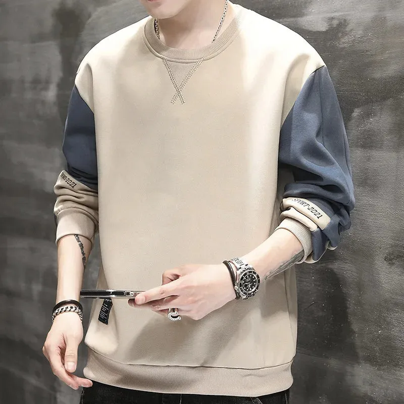 Ethan - Casual color block sweaters