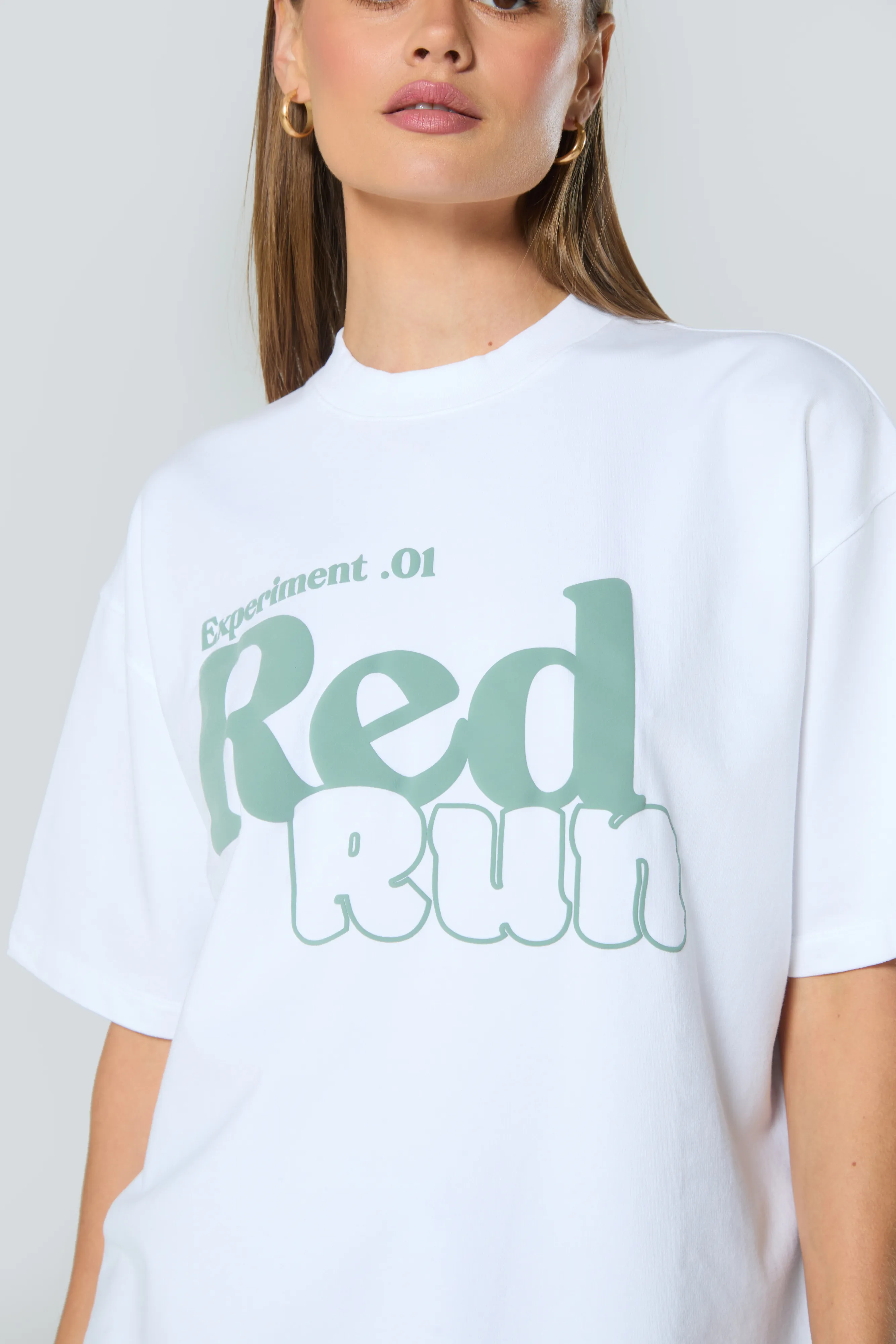 Experiment 1: White Tee (Italian Fleece)